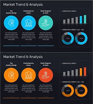 시장 트렌드 분석 다이어그램 – 경영 전략 수립을 위한 효과적인 자료