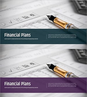 스탠다드 투자유치 피피티 템플릿 간지 – 금융 계획에 대한 전문적인 소개