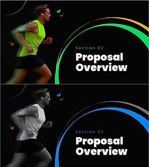 Proposal Overview Cover of Health Fitness Expert