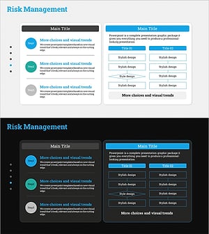 사업 유지보수 다이어그램 – 리스크 관리 및 운영계획