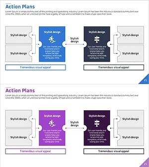 마케팅 활동 계획 흐름 다이어그램 - 사업 성공의 로드맵