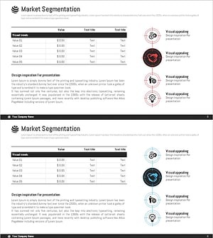 시장 세분화 연결 다이어그램 - 시장 분석과 통찰력