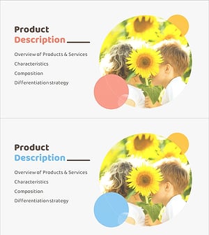 영유아 용품 사업계획서 템플릿 간지