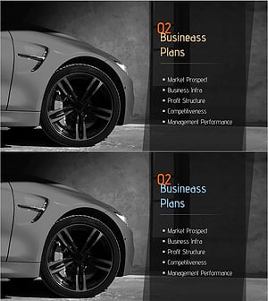 Automotive Technology Investment Attraction PPT Section Slide – Business Plans