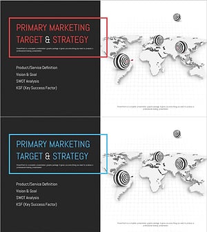 Target Marketing Plan Template Section Slide – Strategy and Goals