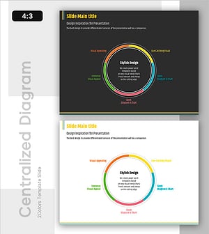 Colorful Circular Area Diagram – Vibrant Visuals
