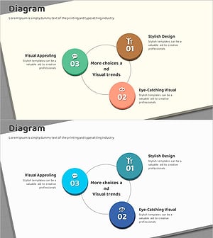 Box Wide Template – Circular Connection Diagram
