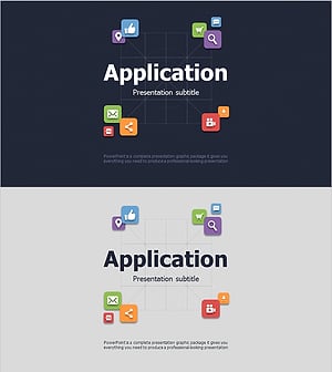 어플리케이션 프레젠테이션 템플릿 – 혁신과 창의성