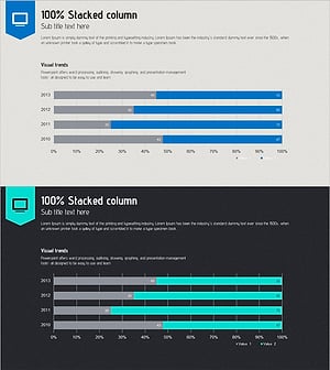 Horizontal Bar Segmentation Graph – Visualizing Business Strategy