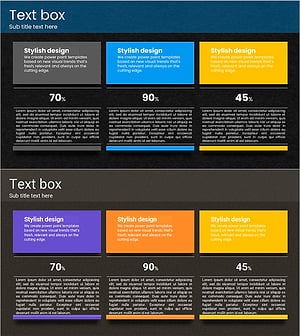 터치 와이드 슬라이드 템플릿 – 효율적인 제품 소개
