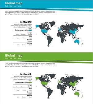 Business Forest Wide Template Map for Global Network