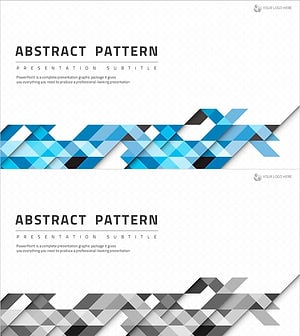 추상 패턴 프레젠테이션 표지 슬라이드