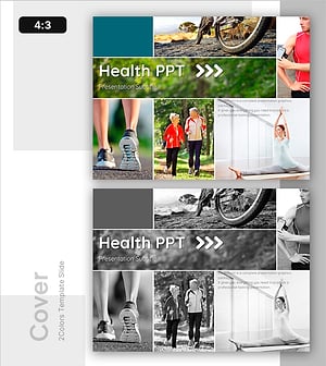 일상 운동 헬스 템플릿 표지 – 건강과 활력을 위한 시작
