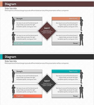 SWOT Rhombus Template – Foundation for Business Analysis