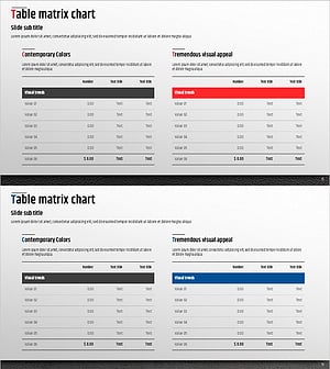 프리미엄 관리 템플릿 테이블 – 효율적인 재무 계획 수립