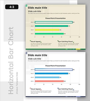 제품 성과 분석을 위한 가로 막대 그래프
