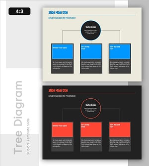 프로그램 소개 다이어그램 슬라이드 – 시각적 매력을 담은 템플릿