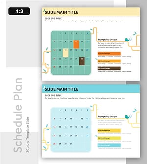소셜 네트워크 시장 진입 계획에 적합한 다이어그램 슬라이드
