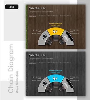 사무실 데스크 인포그래픽 – 마케팅 전략과 클러스터 활용