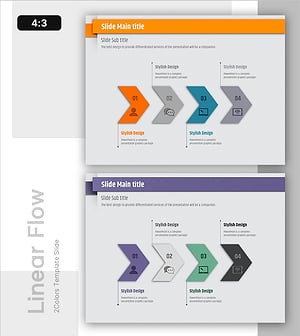Stylish PowerPoint for Visualizing Business Processes