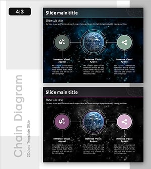 네트워크 구축 서비스에 대한 다이어그램 슬라이드 – 마케팅 전략의 핵심