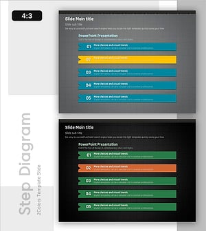 모던한 슬라이드 템플릿으로 시각적 매력을 더하세요