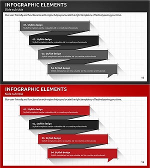 모던 비즈니스 플랜 인포그래픽 슬라이드 – 효과적인 계획 관리