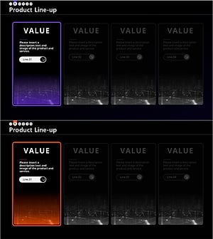 System Graphic Product Line-up – Visualizing Product Value