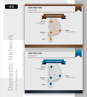 Key Regions of Korea Slide