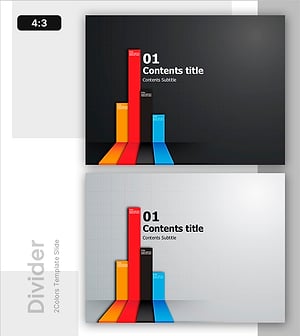 간지로 구성된 매력적인 슬라이드 – 상승하는 종이, 새로운 시각