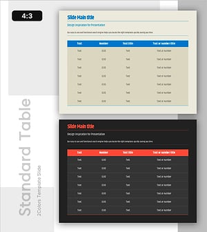 Blue Red Table – Perfect Combination for Business Management and Financial Planning