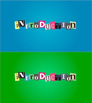 감성 콜라주 인트로 템플릿 – 창의적인 시작