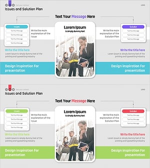 비즈니스 문제점 해결 솔루션 슬라이드