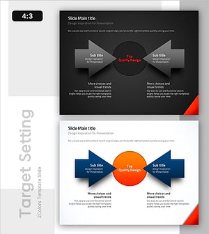 타겟 설정 다이어그램 – 마케팅 목표를 명확하게