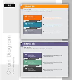 모던 디자인의 프레젠테이션 템플릿 - 스타일리시한 디자인과 효과적인 정보 전달