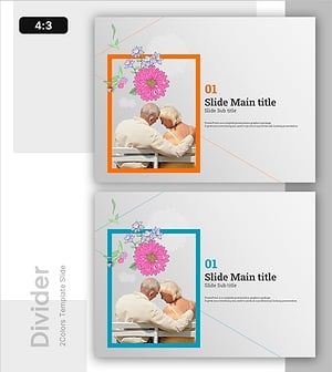 Happy Retirement PPT Divider – Warm Experiences and Memories