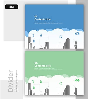 Eco-friendly Illustration Template Section Cover – Design Emphasizing Sustainability