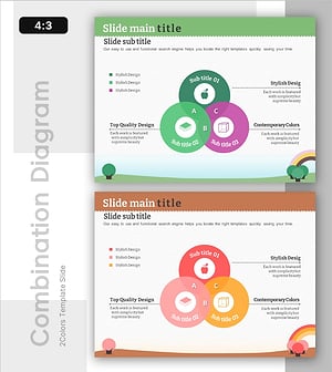 어린이 교육 분야 중첩 구성도 – 창의적인 학습 영역