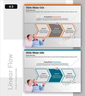 고령자 케어 서비스 단계 – 사업 추진 전략 다이어그램