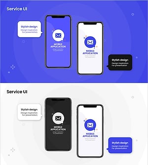 서비스 화면 미리보기 – 스타일리시 디자인