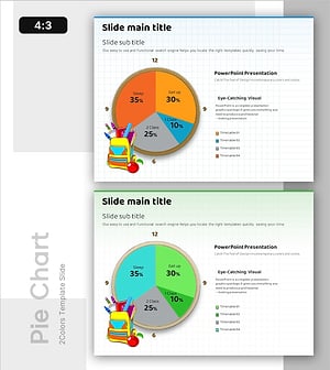 어린이 학습 시간 계획표 – 시장 점유율 시각화