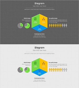 모눈종이 템플릿 다이어그램7 – 시각적 데이터 전달의 혁신
