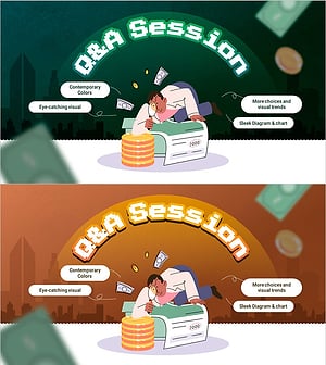 재정 교육 세미나 Q&A 슬라이드 – 실용적이고 직관적인 정보 전달