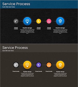 Touch Wide Slide Template - Service Process
