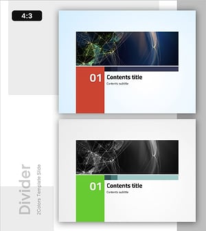 글로벌 네트워크 전략 템플릿 간지