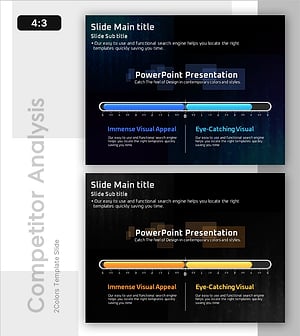 진척도 비교 그래프 – 시장 경쟁을 위한 전략 시각화