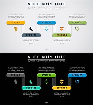 로드 템플릿 다이어그램으로 사업 추진 전략 시각화