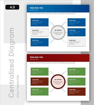 Cluster Slide Visualizing Focused Goal Achievement Strategy