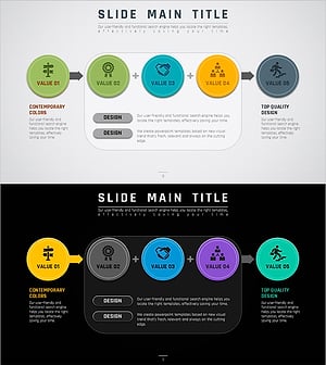 로드맵 다이어그램을 통한 사업전략 시각화 – 마케팅 계획담은 슬라이드