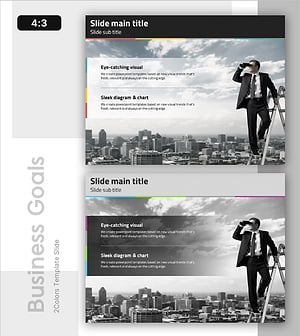 Business Goal & Strategy Overview PowerPoint Slide